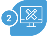 Diseño es el segundo paso del proceso de desarrollo de aplicaciones de Sofnux.